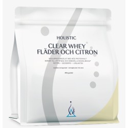 Clear Whey whey protein isolate elderberry and lemon, 400g