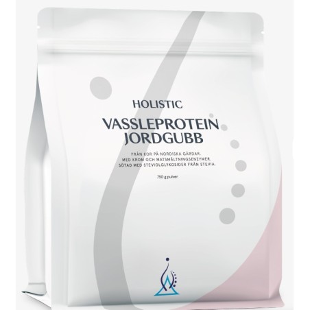 Vassleprotein jordgubb, 750 g