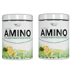Köpa två Multiplex Amino Lemon Lime 400g Vegan