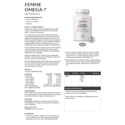 Femme Omega-7 Sea Buckthorn Oil, 90 capsules