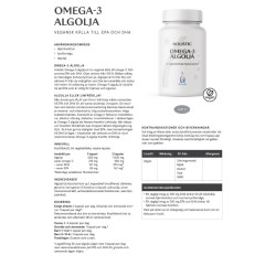 Omega-3 algolja, 60 kapslar