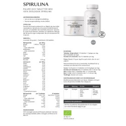 Spirulina ekologisk, 250 tabletter